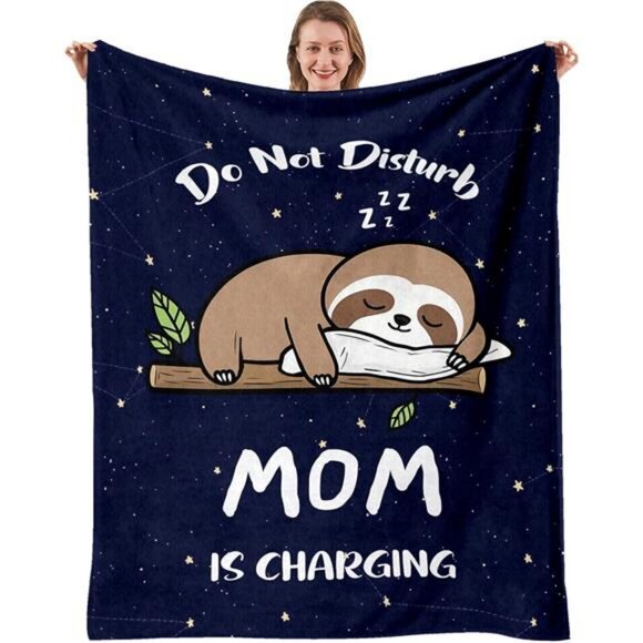 Gifts for Mom Blanket, Moms Gifts from Daughter Son, Mothers Day 50" x 60" - Picture 1 of 8